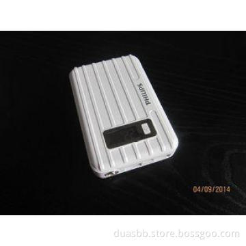 Professional Trunk Shape Power Bank Battery , 8800mAh Doubl